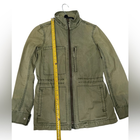 Madewell Women’s Small Military Cargo Utility Jacket Full Zip - Picture 13 of 14